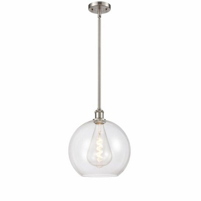 Athens - 1 Light Mini Pendant In Industrial Style-14.38 Inches Tall and 11.75 Inches Wide