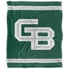 University Of Wisconsin Green Bay Primary Logo Stripes Silky 50x60 Blanket, 1 Sided - 2 of 4