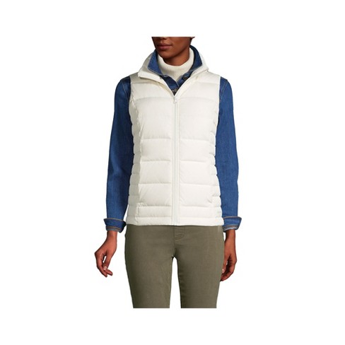 Down vest outlet white