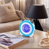 REGALWOVEN Battery Powered Plastic LED Round Alarm Clock 4.3"L x 2.4"W x 4.3"H 1 Pc - 2 of 4