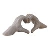 Decorative Heart Hands - Coffee Table, Bathroom, or Office Accent - Sentimental Accent Statue Perfect for Shelf or Living Room Decor - 4 of 4