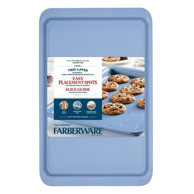 Blue Nonstick Steel 11" x 17" Cookie Baking Sheet