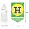 Big Dot of Happiness You Got Served - Tennis - Birthday Party Bunting Banner - Tennis Ball Birthday Party Decorations - Happy Birthday - 3 of 4