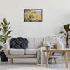 Stupell Industries Yellow Flowers in Arid Meadow Black Framed Floater Canvas Wall Art - 2 of 4