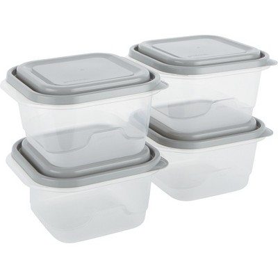GoodCook EveryWare Square 5.2 Cups Food Storage Container - 4pk