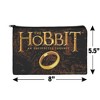 The Hobbit An Unexpected Journey Logo Makeup Cosmetic Bag Organizer Pouch - 4 of 4