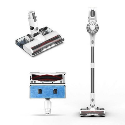 Teendow Powerful Adjustable Cordless Stick Vacuum Cleaner, Lightweight Stick Vacuum for Hardfloor, Pet Hair and Carpet
