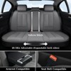 Coverado Car Seat Covers, Luxury Faux Leather Car Seat Protectors, Front and Back Universal Auto Interior Accessories Fit for Most Vehicles - 3 of 4