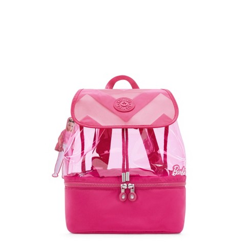 Kipling Darlee Medium Clear Barbie Backpack Power P Transpa