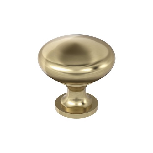 Amerock Edona 1-1/4 Inch (32mm) Diameter Golden Champagne Cabinet Knob ...