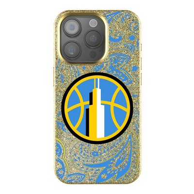 Keyscaper WNBA Paisley Bling Cell Phone Case for iPhone 15 Pro