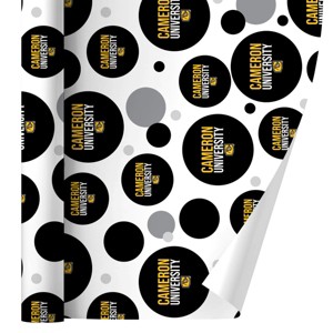 Cameron University Secndary Logo Premium Gift Wrap Wrapping Paper Roll 30x72 - 1 of 4