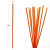 Floral Home 12" Orange Soft Chenille Stems - 30-Piece - 3 of 3
