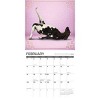 Willow Creek Press 2026 Cow Yoga Wall Calendar - 3 of 4