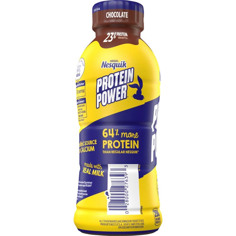 Nesquik Protein Power Chocolate - 14oz​, 5 of 7