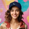 Dalix Moon Embroidered Crescent Astronomy Night Cotton Dad Hat Baseball Cap Adjustable Womens - 3 of 4