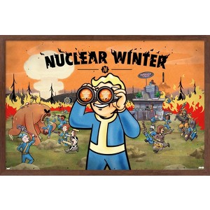 Trends International Fallout - Nuclear Winter Framed Wall Poster Prints - 1 of 4
