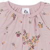 Gerber Baby Girls Long Sleeve Floral Dress - image 4 of 4