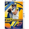 Trends International NFL Los Angeles Rams - Matthew Stafford 21 Unframed Wall Poster Prints - 3 of 4