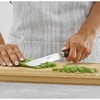 JoyJolt 2pc Kitchen Knife Set. 5.5” Utility Knife and 3.5” Paring Knife. High Carbon, x50 German Steel Tomato Knife - 2 of 4