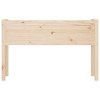 vidaXL Raised Wooden Garden Planter - Solid Pine Wood, Weather-Resistant, Large Outdoor Flower and Plant Box with Assembly Instructions - 4 of 4
