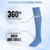 Vizari League Sports Socks for Boys and Girls | Polyester and Stretchable Adult League Socks | Soccer Socks with 360° Arch and Ankle Support | Football socks - 4 of 4