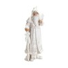 Snowy White Winter Santa Figurine (Set of 3) - 2 of 4