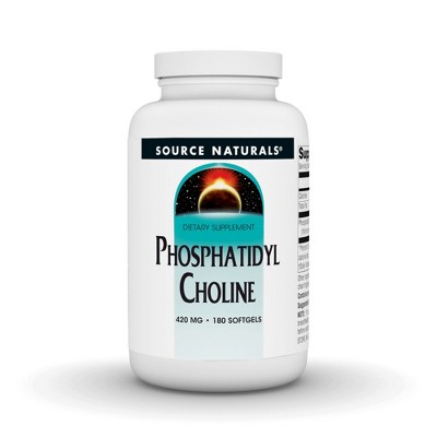 Phosphatidyl Choline 420mg by Source Naturals, Inc.  -  180 Softgel
