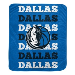 NBA Dallas Mavericks Repeat Refresh Ultra Soft Blanket - 1 of 1
