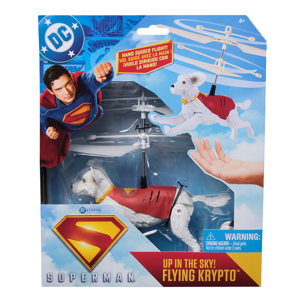 Photos - Toy Car DC Comics Superman Handheld Flying Krypto Vehicle