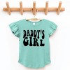 The Juniper Shop Daddy's Girl Wavy Flutter Sleeve Tee - 2 of 4