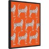 Amanti Art Sassy Pink Cheetahs by Kendra Dandy Canvas Wall Art Print Framed 18 x 24-in. - 3 of 4