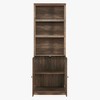 NicBex 3 Shelves File Cabinet with 1 Cabinet,Office Cabinet with Tier-Shelving Design,Vertical Storage Cabinet,Filing Cabinet for Home Office - 4 of 4