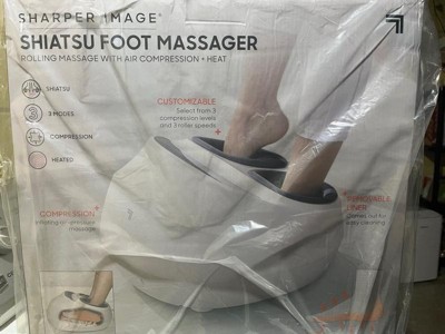 Sharper Image Shiatsu Foot Massager with Compression and Heat