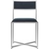 Menken Chrome Side Chair (Set of 2) - FOX6301 - Safavieh Couture - 2 of 4