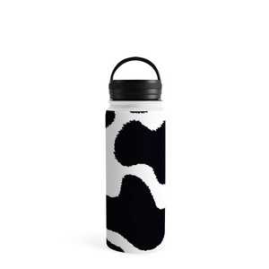 MariaMariaCreative Mooooo Black and White Water Bottle - Society6 - 1 of 4