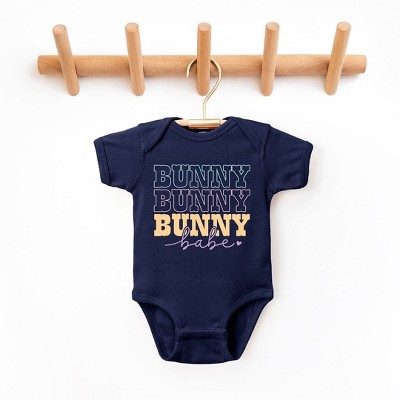 The Juniper Shop Bunny Babe Cursive Baby Bodysuit