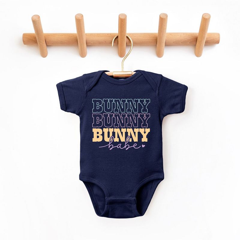 The Juniper Shop Bunny Babe Cursive Baby Bodysuit, 1 of 3