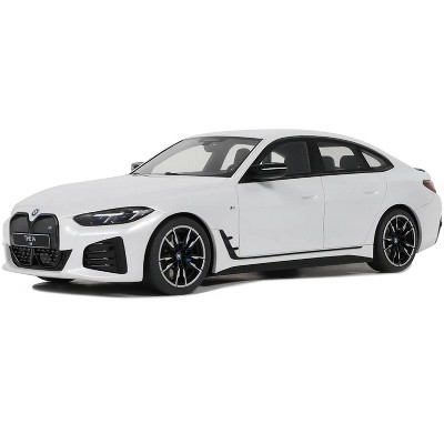2021 BMW i4 M50 Mineral White Metallic Limited Edition to 999 pieces Worldwide 1/18 Model Car by Otto Mobile