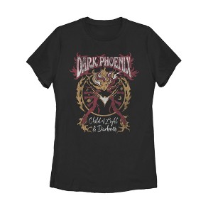 Women's Marvel X-Men Dark Phoenix Rock n Roll T-Shirt - 1 of 3