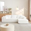 KWPZQEB 104" Cloud Modern Modular Sectional Sofawith L-Shape Chaise & Deep Seat, 3-Seater Upholstered Couches for Living Room, No Assembly - 3 of 4