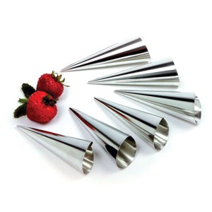 Norpro Stainless Steel Cream Horn Molds, 4.25-Inch, Set of 6 - 1 of 4