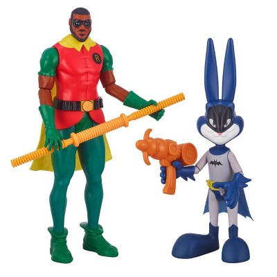 Space Jam: A New Legacy – Ultimate 12in LeBron James (Robin) & 9in Bugs Bunny (Batman) Action Figures