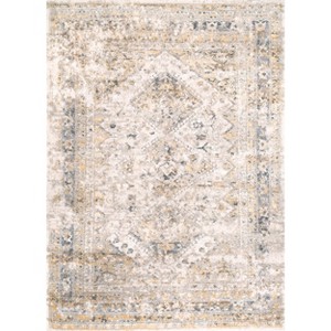 Nuloom Madisson Vintage Faded Medallion Indoor Area Rug - 1 of 4