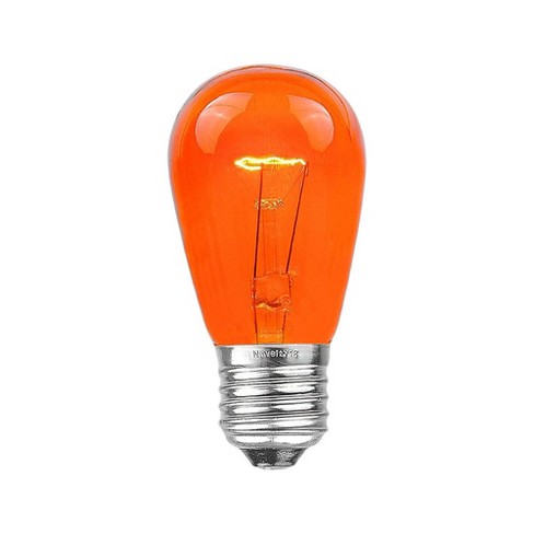 Novelty Lights S14 Edison Hanging Outdoor String Light Replacement Bulbs E26 Base 11 Watt : Target