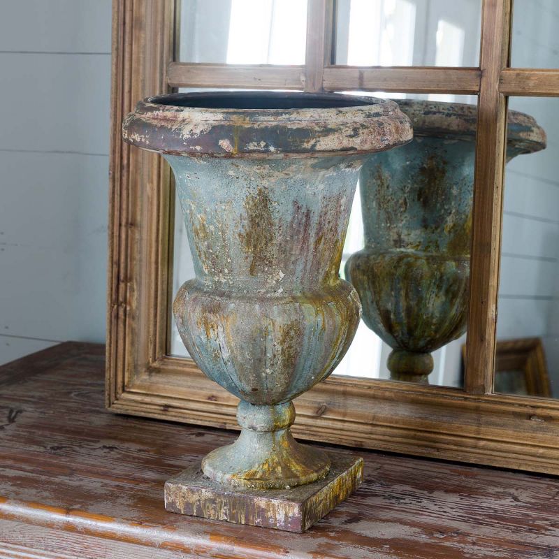 Park Hill Collection Aged Mantel Urn, 1 of 5