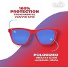 Sunnies Red, White & BOOM! - Glare-Free Kids Sunglasses | Polarized Lenses, 100% UV Protection, Anti-Slip | Stylish Eye Protection - 4 of 4
