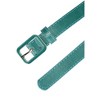 INSPIRE CHIC Women's Thin Rectangle Pin Buckle Skinny Leather Waist Belt - 2 of 4