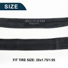 Unique Bargains Bike MTB Cycling Inner Tire 20x1.75 inch Durable America Type 1 Pcs - 3 of 4