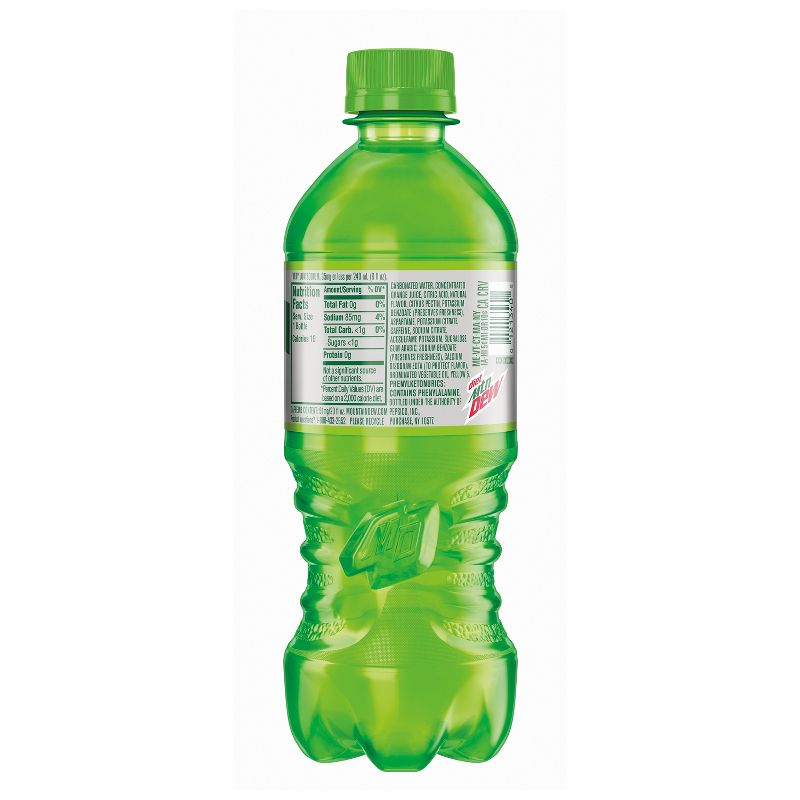 Diet Mountain Dew Citrus Soda - 20 fl oz Bottle, 2 of 5